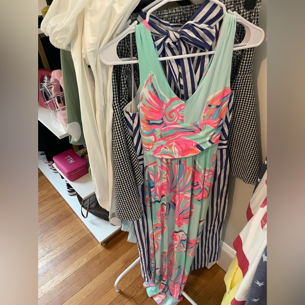 Lilly Pulizter Colorful Maxi Dress - Picture 2 of 3